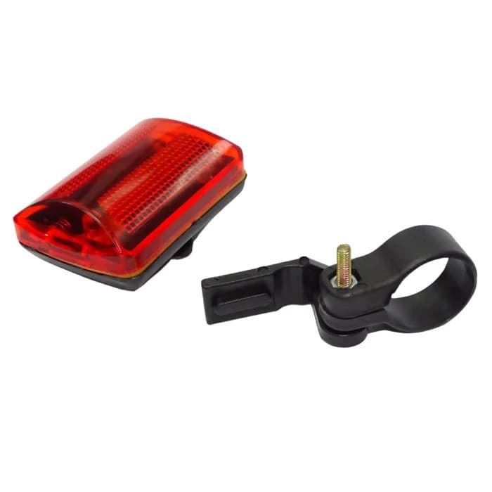 Lanterna Traseira Vermelha para Bike Starfer com Presilha Engate Rápido Ideal para Sinalização SB
