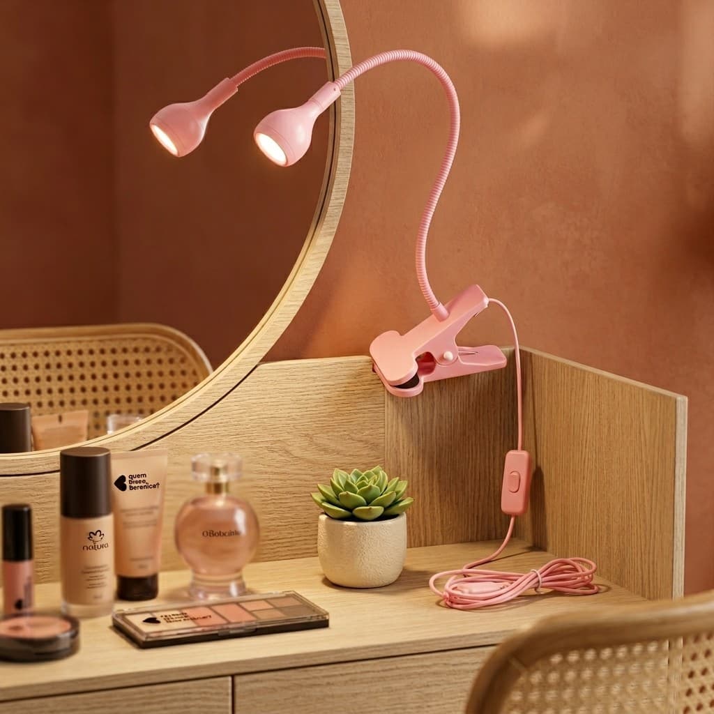 Secador De Resina UV E Artesanato Mini Lâmpada LED Com Clipe USB Portátil Secagem Ultra Rápida