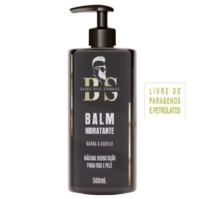 Balm Para Barba Hidratante Muito Cheiroso e Perfumado 500 ML