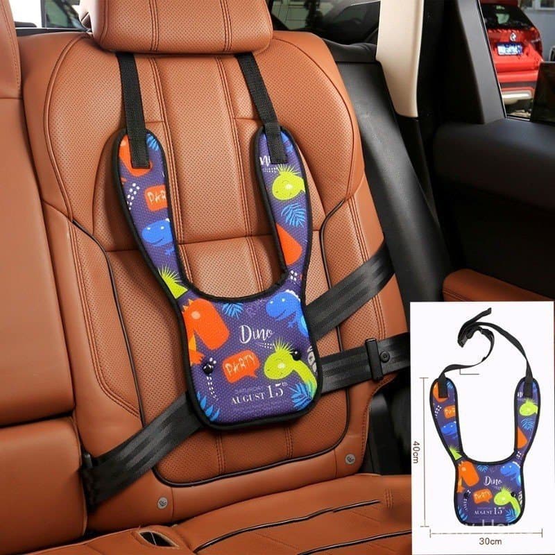 Cintos de Segurança para Crianças com Assentos de Carro, Capas Protetoras Convenientes para Bebês 66SU