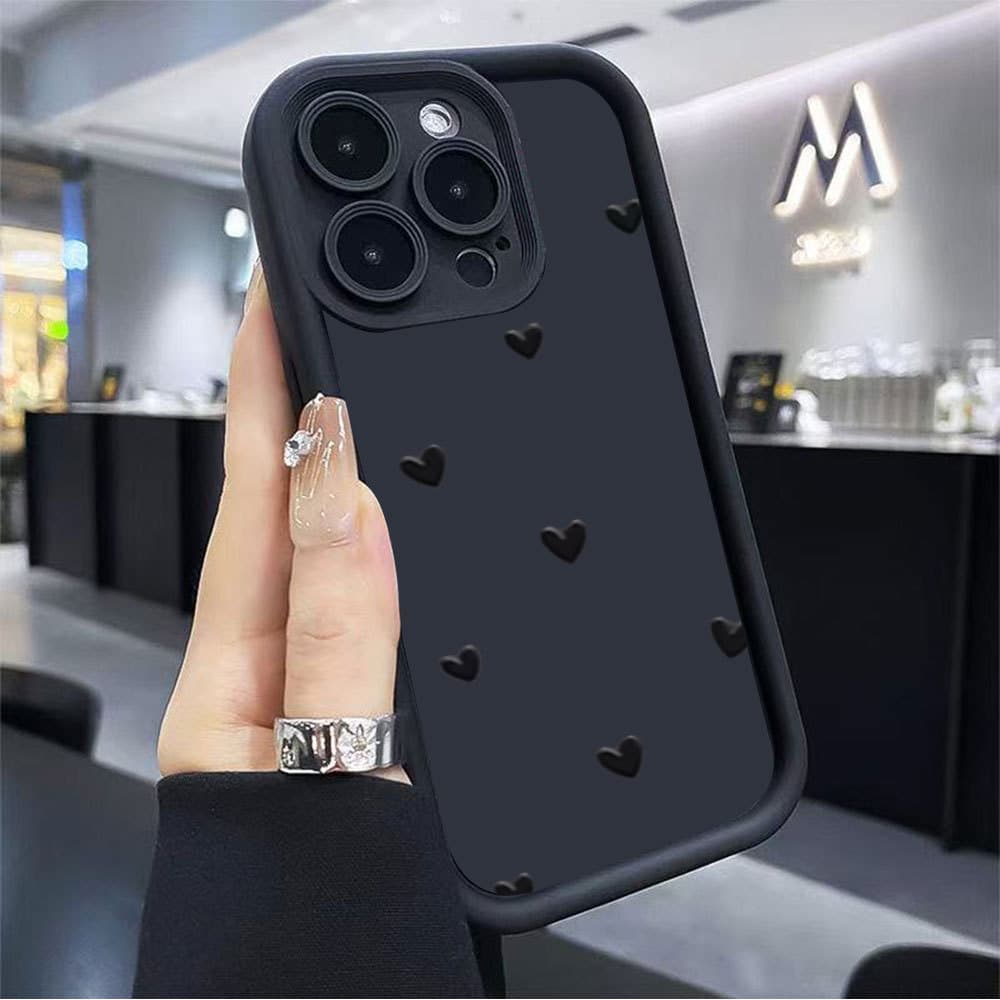Capinha Anti-Impacto De black heart ej Legal Para MOTO EDGE 50 G84 G54 G10 G14 G15 G24 G34 G35 G53 G75 Capa de celular