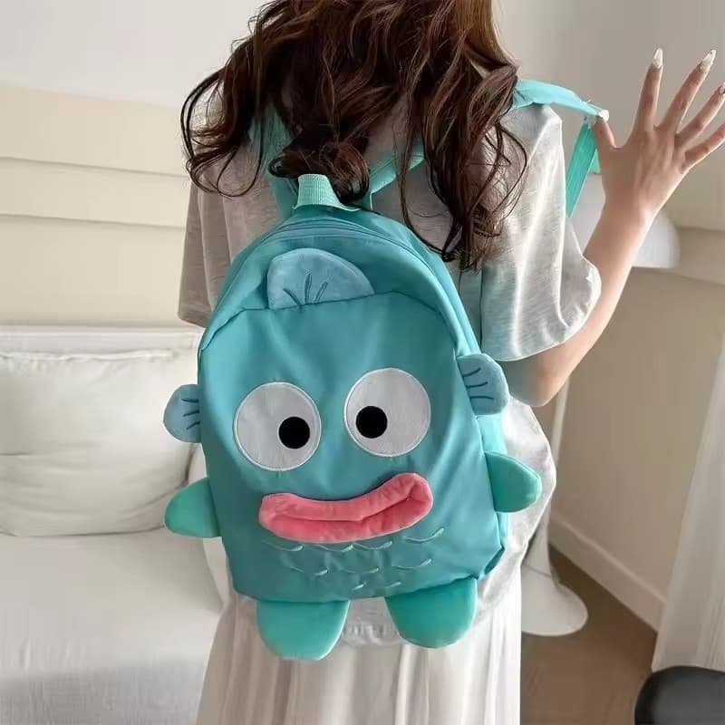 Bonito Mochila Anime Dos Desenhos Animados Kawaii Saco De Escola Casual Engraçado Viagem Ao Ar Livre Bolsa Ombro Present