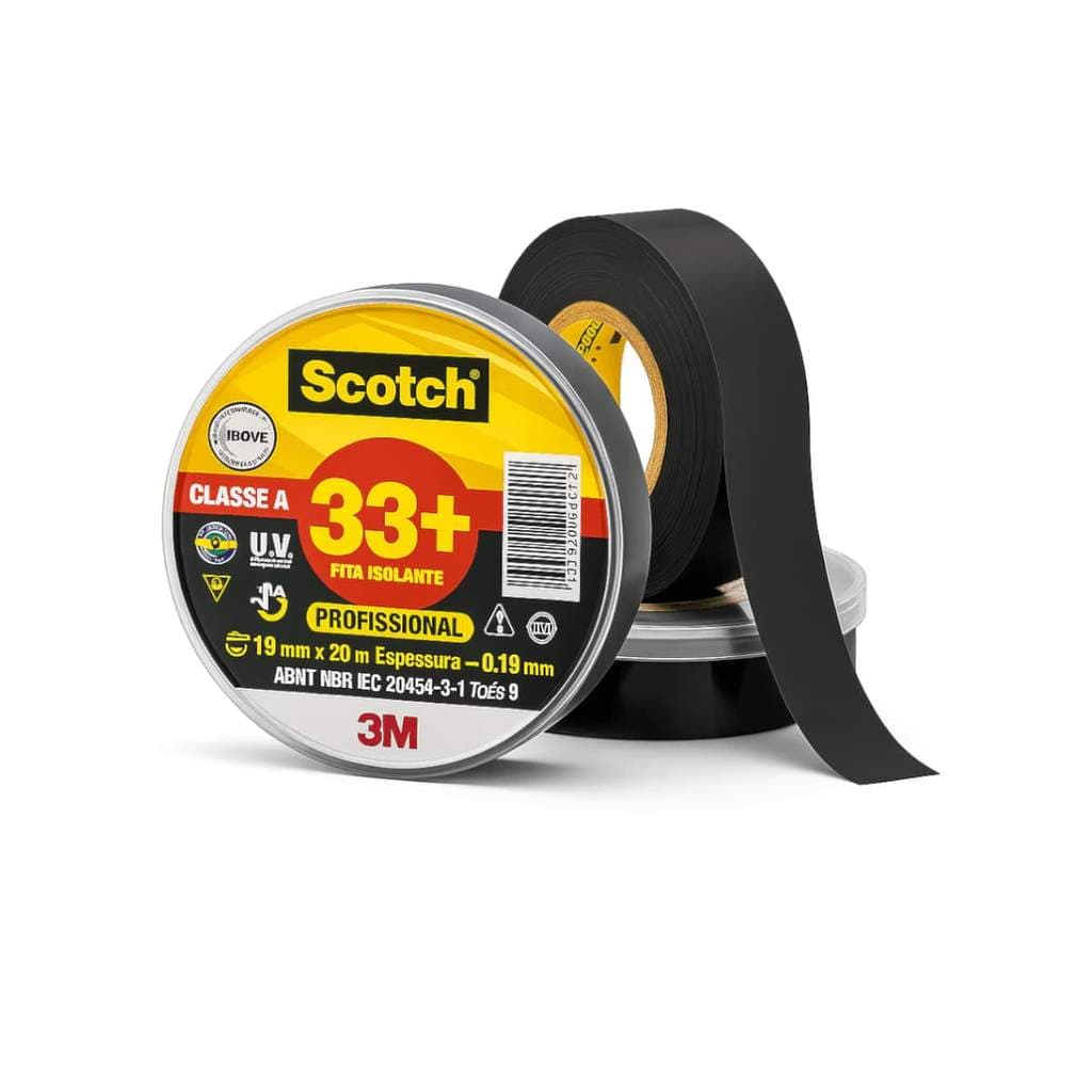 FITA ISOLANTE SCOTCH 33+ 19MMX20M 3M..