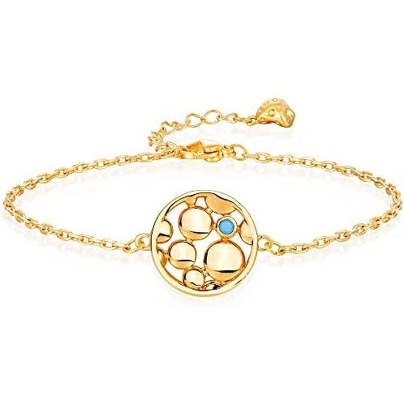 Pulseira LOYATA 14K Cheia De Corrente Delicada Presente Simples Para Mulheres