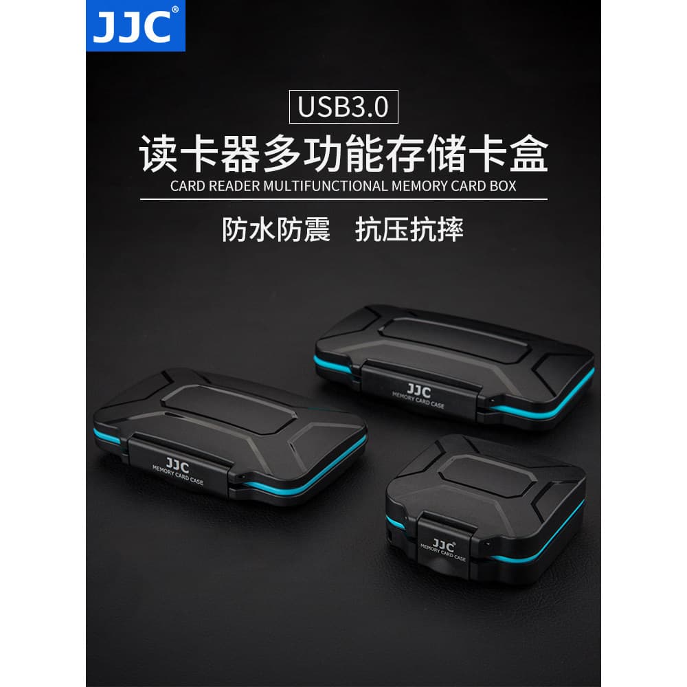 JJC Caixa de armazenamento de cartão de memória XQD Cartão de memória Caixa de cartão SD CF TF Porta-cartões CF express
