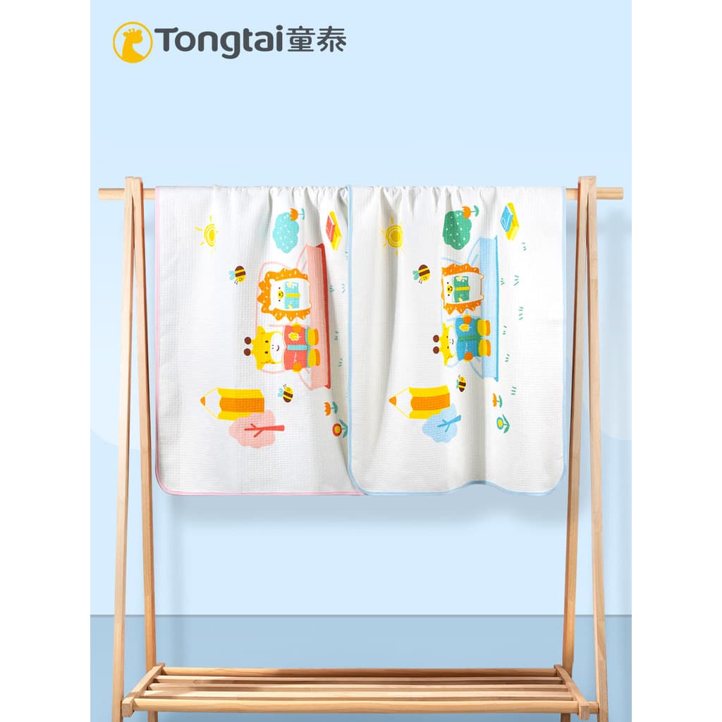 Tongtai novo estilo bebê camada de ar mudando almofada recém-nascido grande bebê recém-nascido respirável à prova de uri