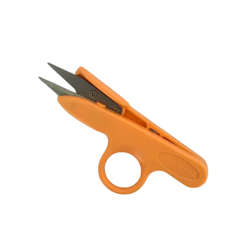 Tesoura de Arremate/Pic Corta Fio com Encaixe para Dedo Cores Sortidas