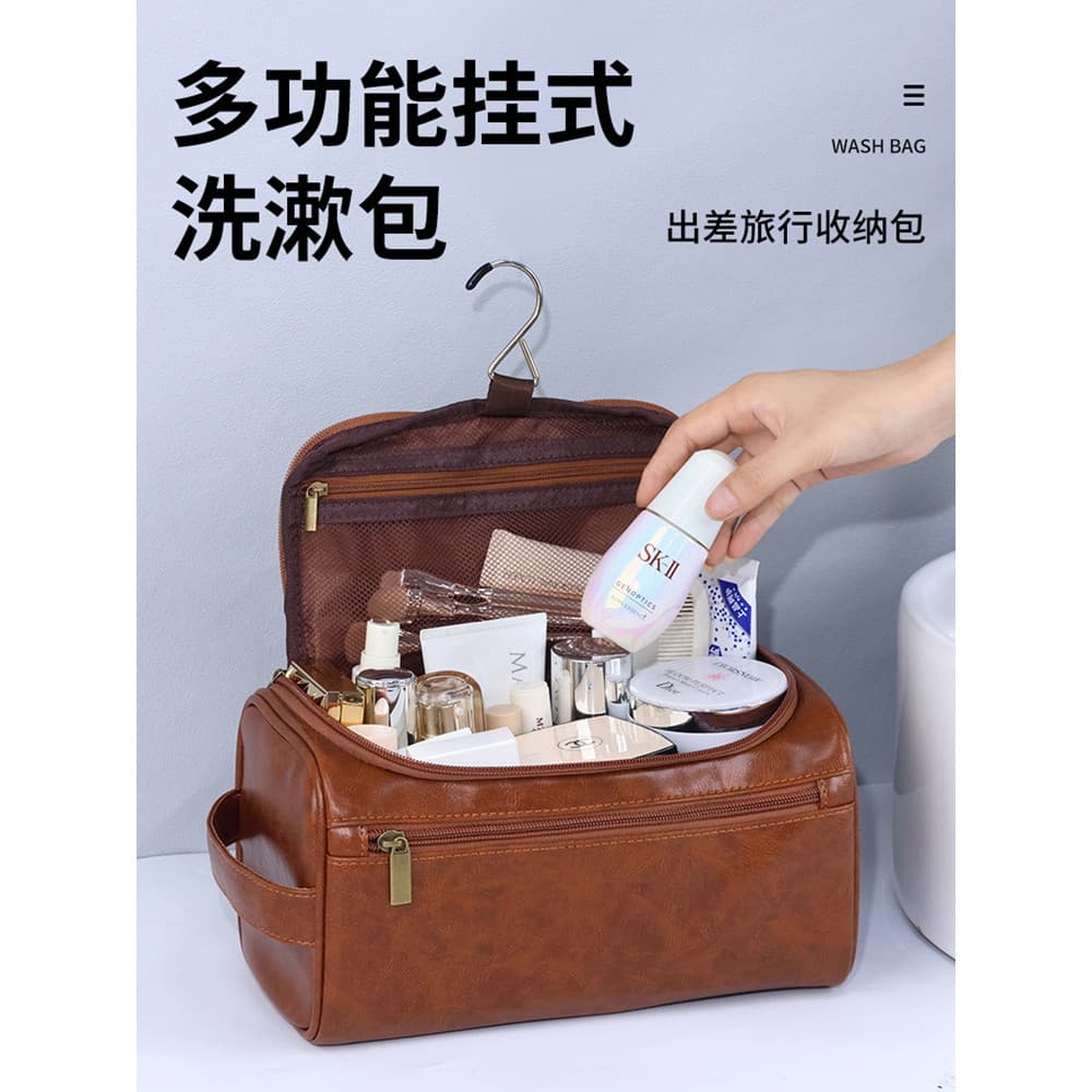 Bolsa de higiene pessoal para viagem, bolsa portátil de alta qualidade para homens e mulheres, bolsa de armazenamento de