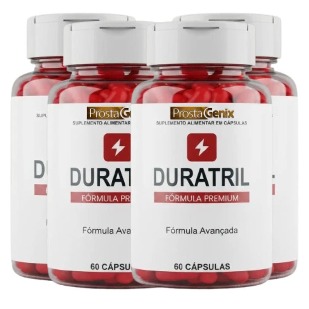 4 Duratril 300 caps Fórmula avançada - Mais energia no dia a dia Masculino
