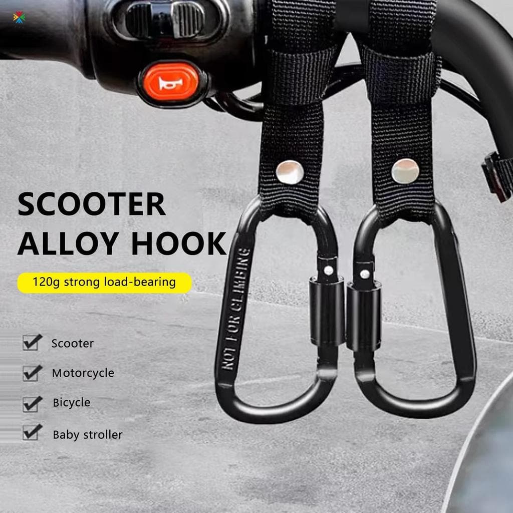 Gancho Para Guidão De Motocicleta , Trava Resistente Scooter , Organizador Frontal , Aparelho Adequado Caminhadas Ao Ar