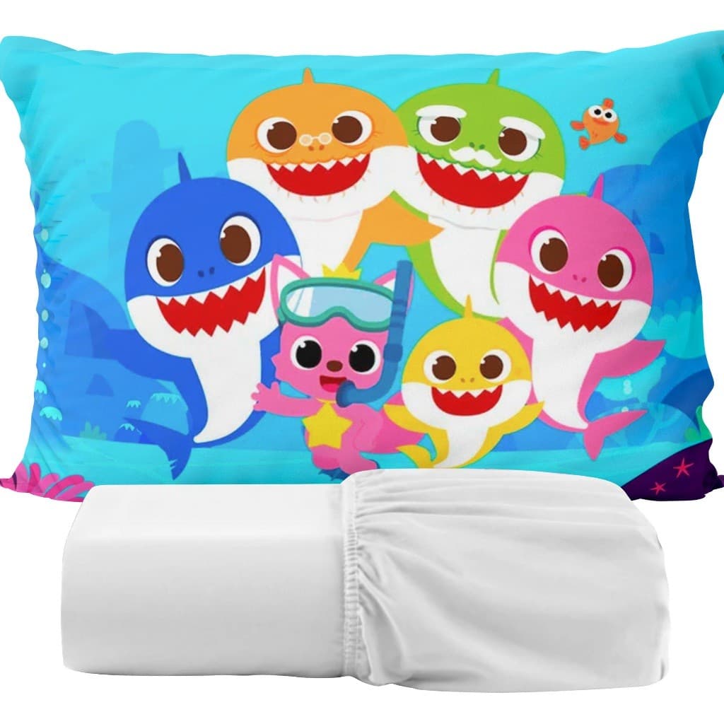 Jogo  de Lençol Solteiro C/ Elástico  Estampas Infantil Premium 2 Peças