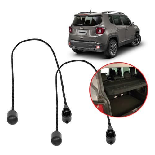 Par Cordão Bagagito Tampa Porta Malas Traseira Jeep Renegade