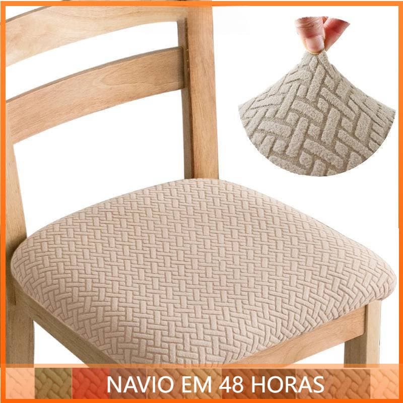 Jacquard Elástico Removível Cobertura De Cadeira De Jantar Sala De Estar Banquete De Casamento Hotel Decorar À Prova De