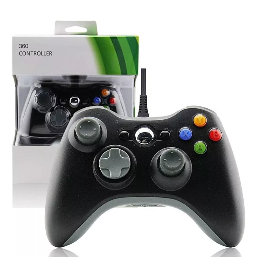 Controle Para Xbox 360 Com Fio Joystick TV/PC/Android