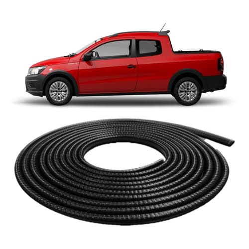 Borracha Proteção De Porta Saveiro G1 G2 99 00 01 5 Metros [F103]