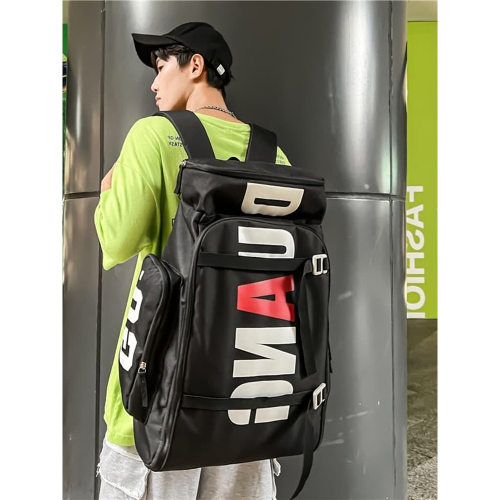 França MKPREF street Wear mochila exclusiva viagem esportes ferramentas mochila rua All-Match grande capacidade mochila