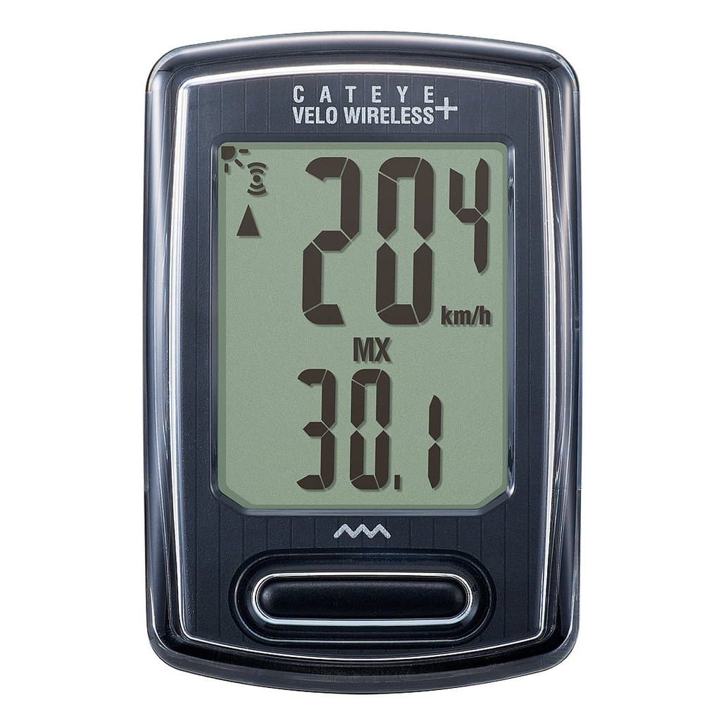Ciclocomputador CAT EYE VELO WIRELESS CC-VT235W Preto 160-4302 Velocímetro Bicicleta