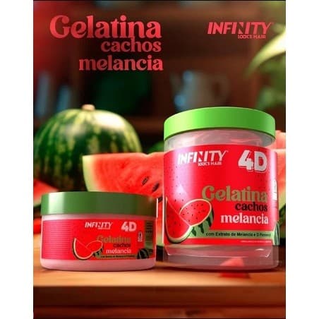 GELATINA CACHOS MELANCIA 4D - INFINITY