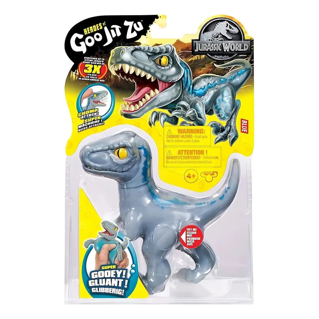Figura Goo Jit Zu Jurassic World Estica Dinossauros Sortidos
