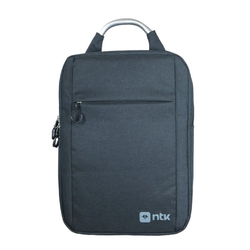 Mochila Office Edge NTK Poliéster 300D Executiva Impermeável Preta