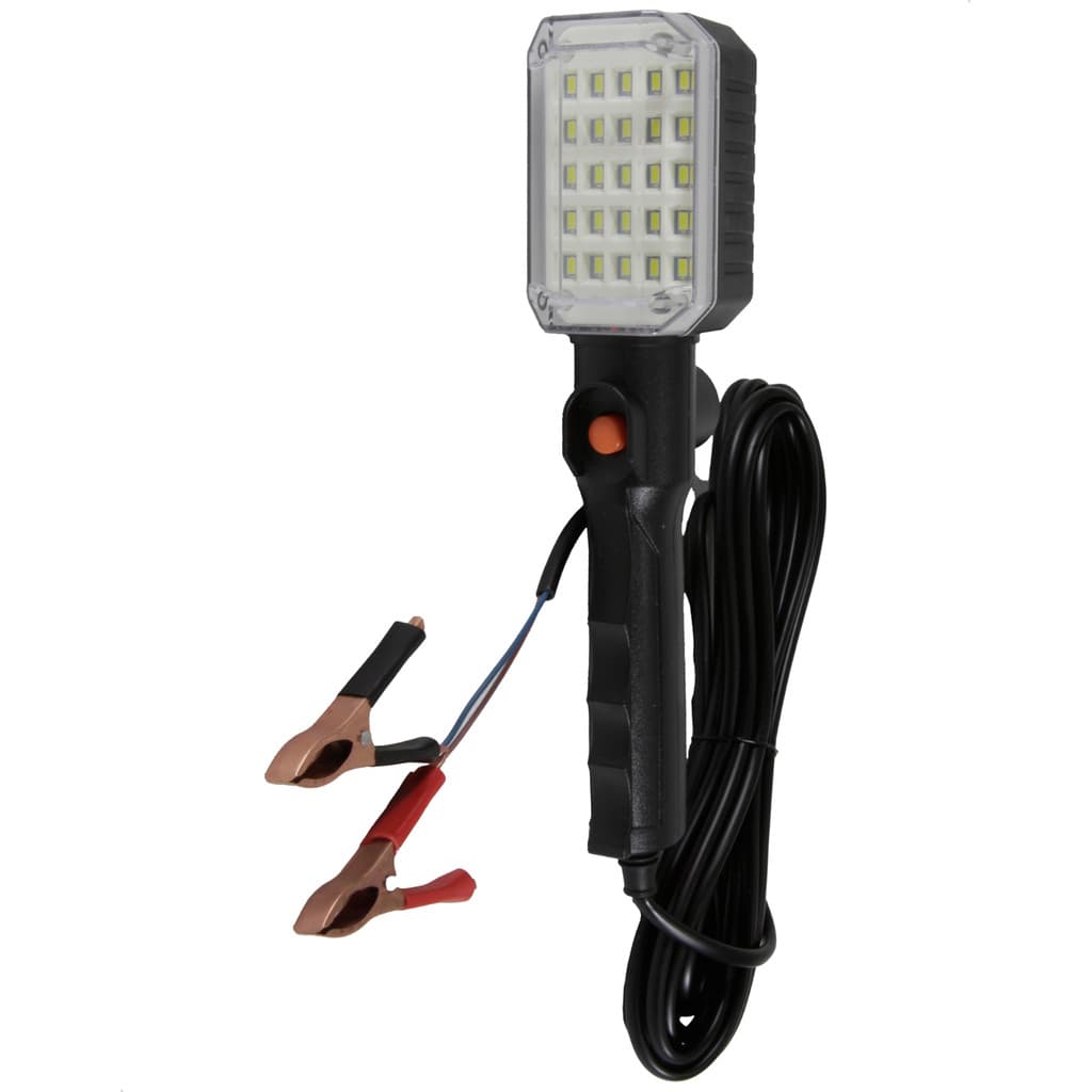Pendente LED 25 SMD 700 Lúmen Plug Bateria 12V/24V Cabo 5m Shocklight Imã Ultra Resistente