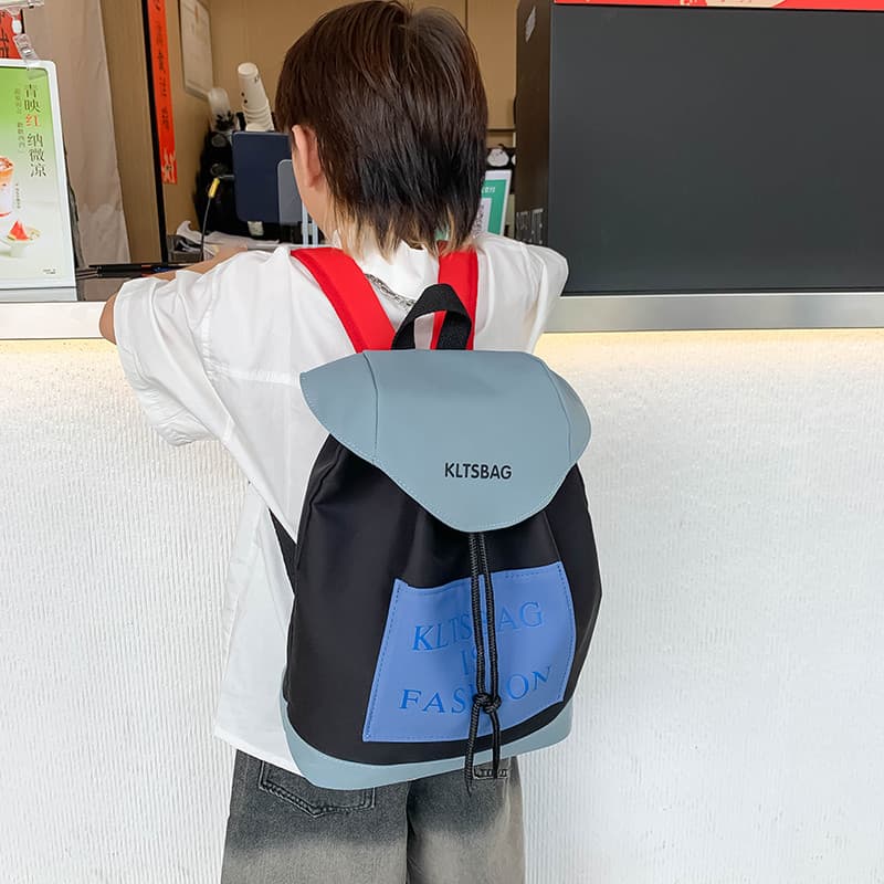 Dopamina contraste cor crianças mochila de viagem do jardim de infância mochila moda na moda estudantes do ensino fundam