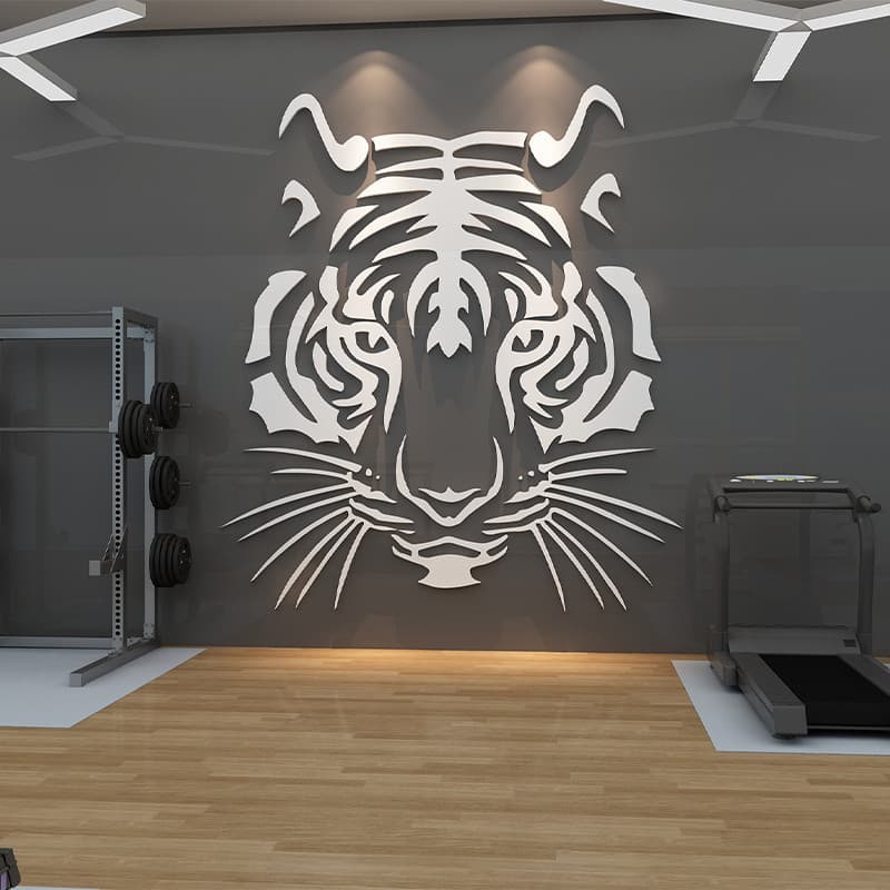Influenciador ginásio parede atmosfera decoração salão de esportes Taekwondo greve San cultura fundo perfurador cartão t