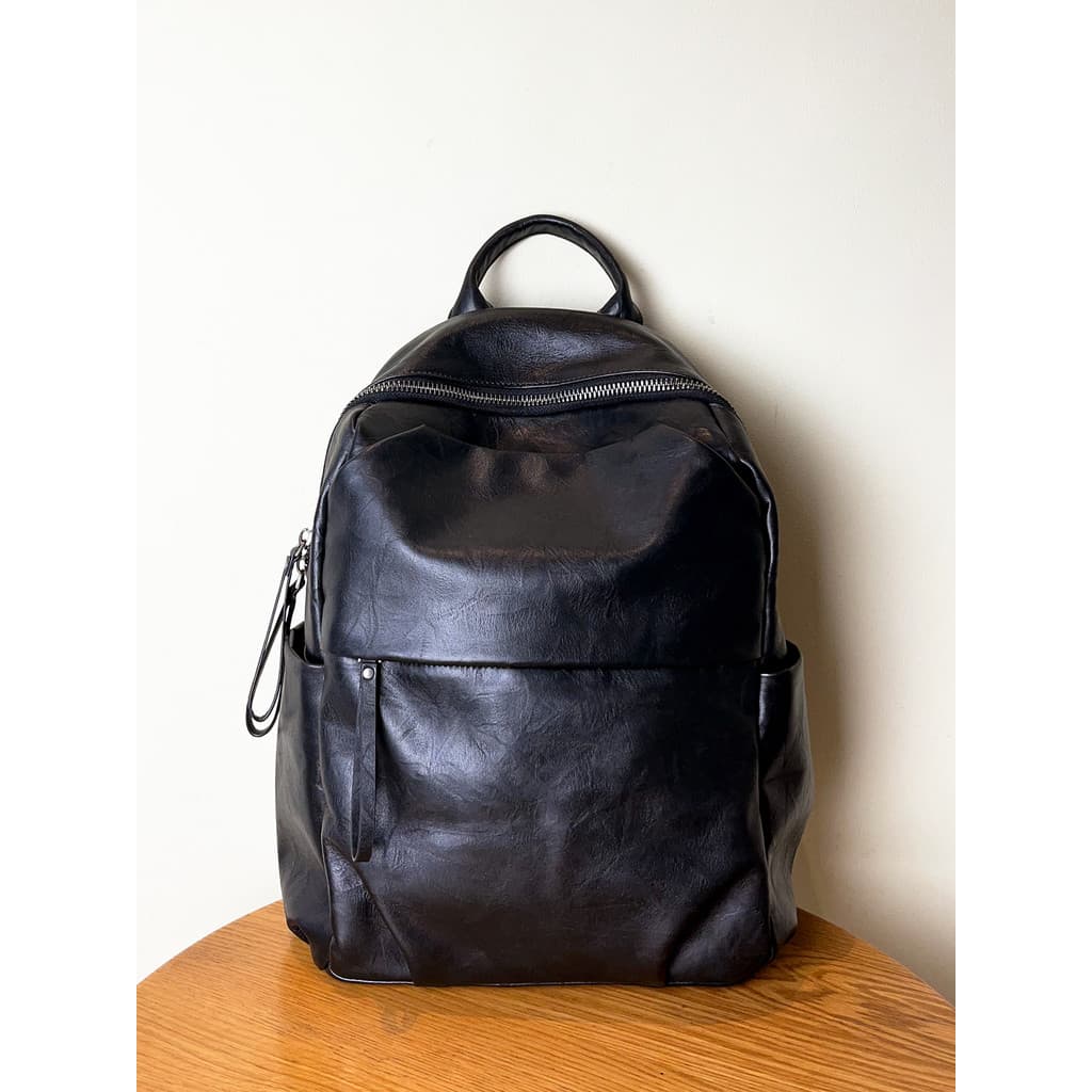 High-End Commuter couro genuíno mochila masculina grande capacidade primeira camada de couro saco de viagem saco de esco