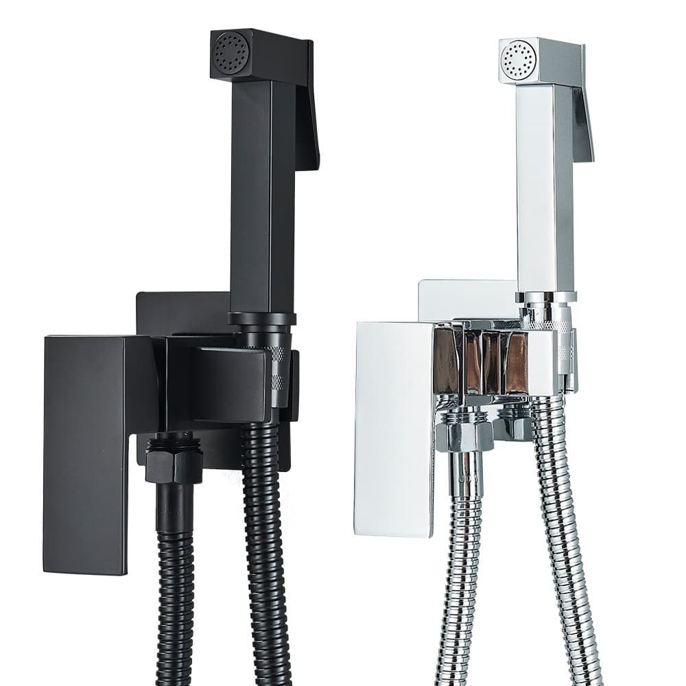Ducha Higiênica Banheiro Luxo Metal Latão Água Quente E Fria Bidê 150cm Chuveirinho+ZhengLed+