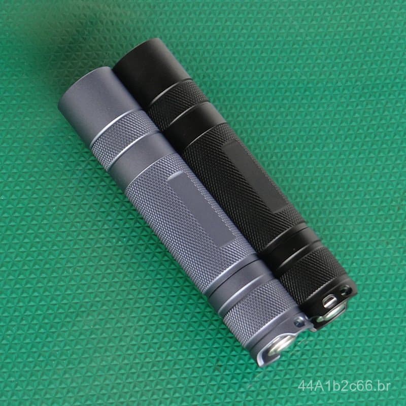 Haoguangjing DIY CNC Carcaça de Lanterna em Liga de Alumínio, Lanterna Portátil 18650H1307B