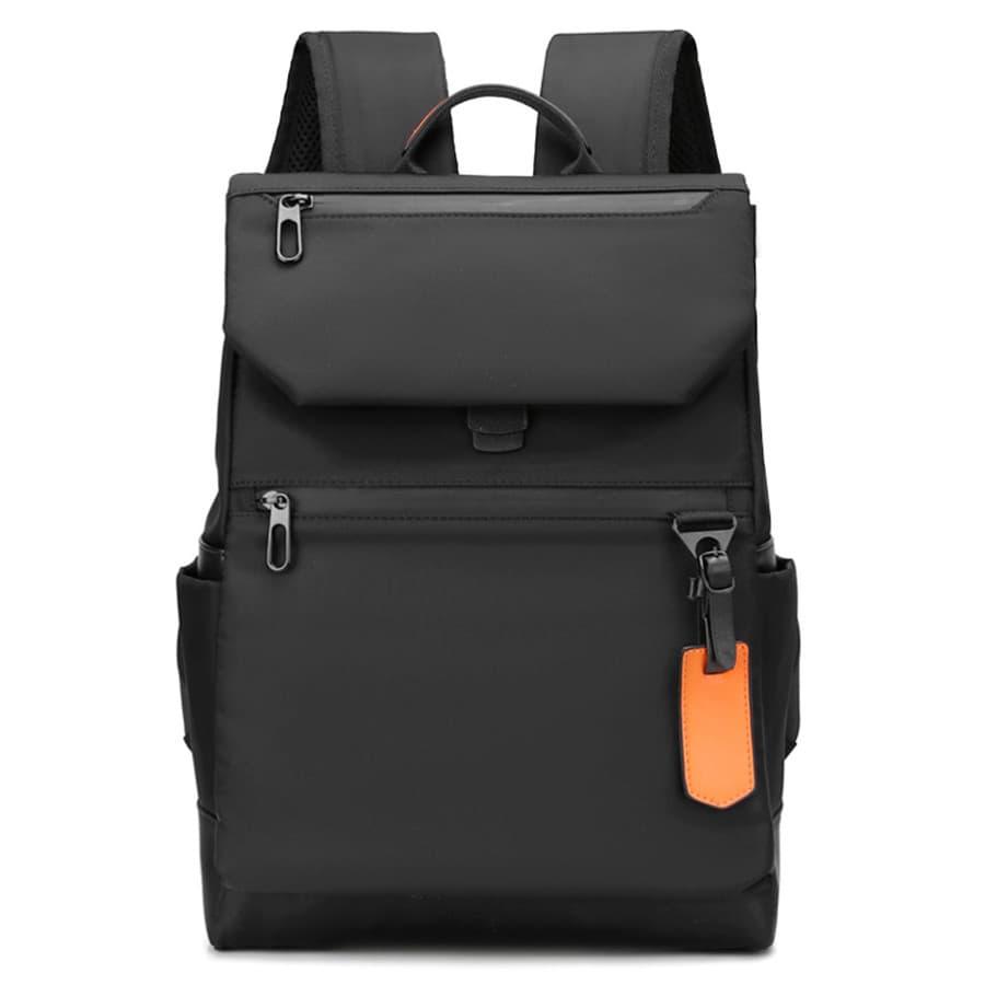 Mochila masculina de grande capacidade - simples e elegante, tecido repelente à água, vários bolsos