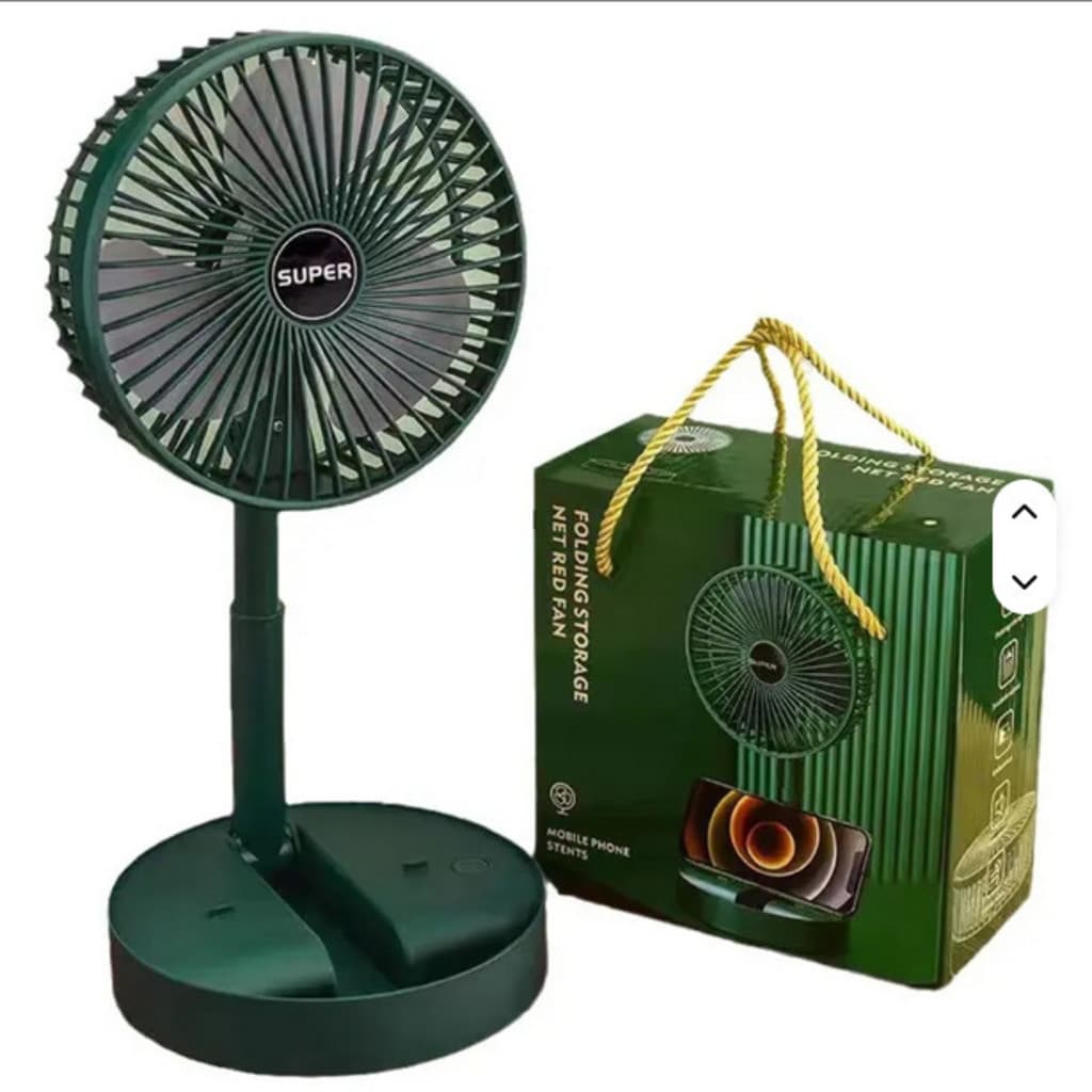 Ventilador Retrátil Portátil Ventilador De Mesa De 3 VelocidadesML-1192l