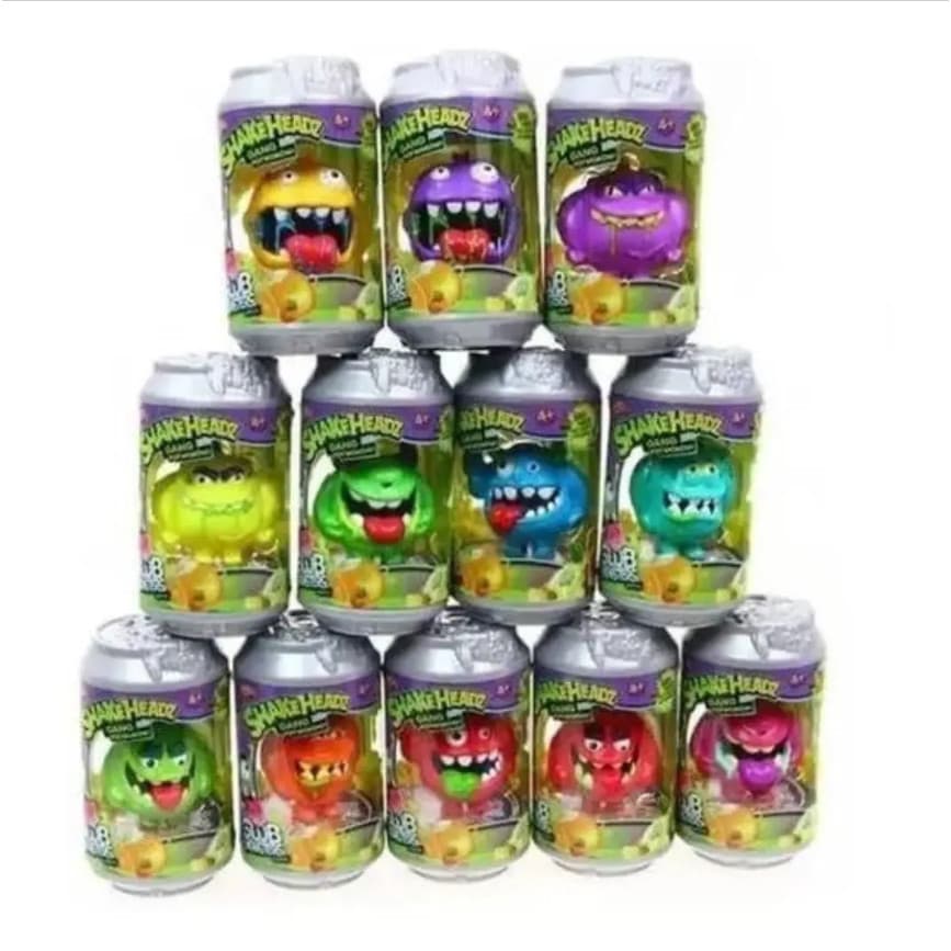 Shakeheadz Monstros Malucos – 1 Unidade Aleatória