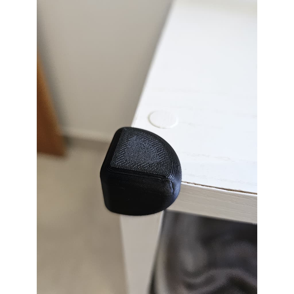 Kit 4 Protetores de Quina 90º PLA Abaulado Com Dupla Face