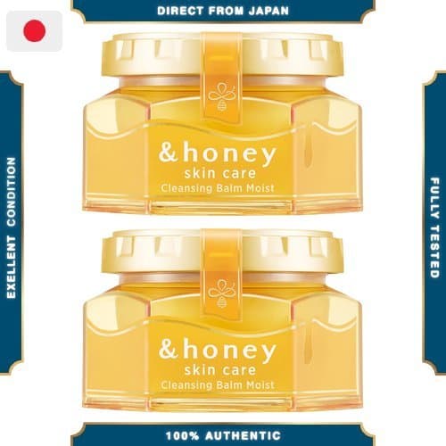 Bálsamo de Limpeza Hidratante &honey (Conjunto com 2) (Não é necessário dupla limpeza)| Creme de Limpeza