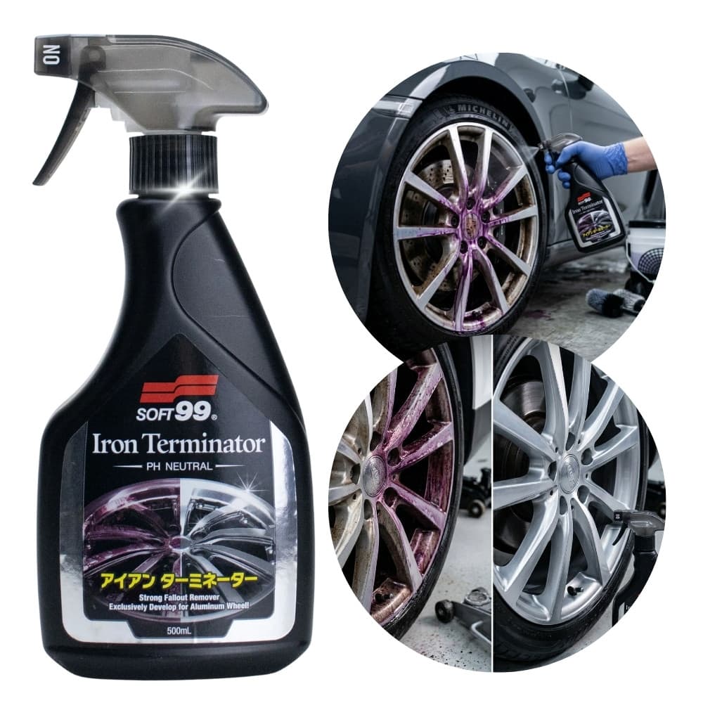 Descontaminante de Rodas Soft99 Iron Terminator Multiuso