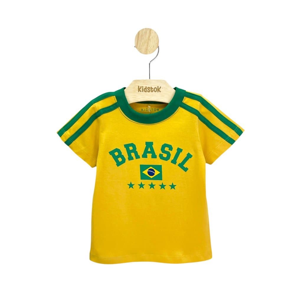 Camiseta Menino Copa Brasil - Kidstok