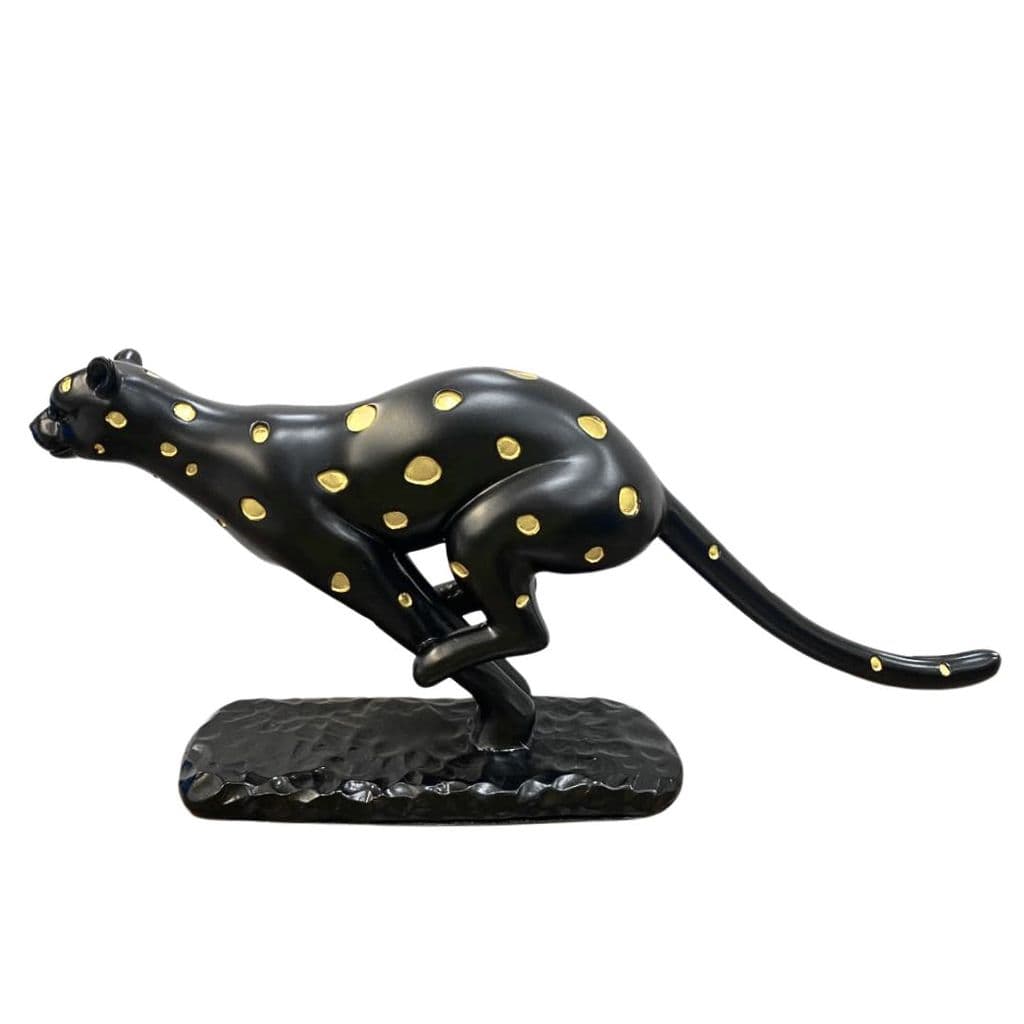 Estátua de Resina Puma 13cm x 30cm - Central
