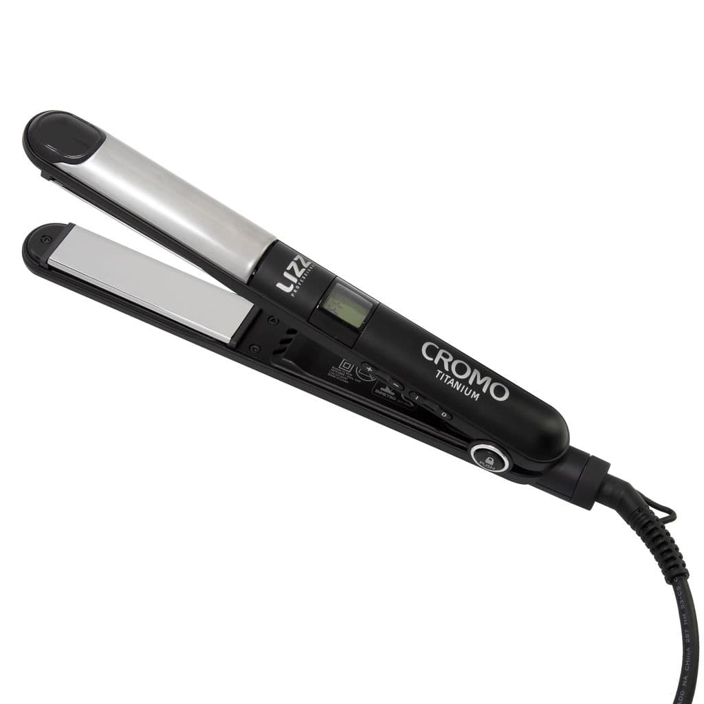 Prancha Alisadora 2 em 1 Cromo Titanium 230ºC/450ºF - Lizz Pro