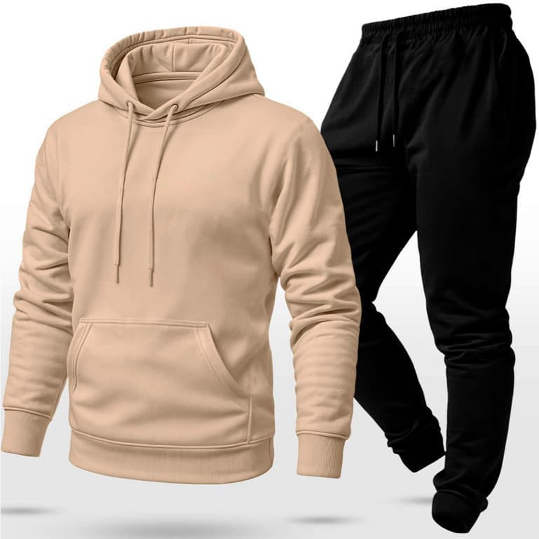 Kit Blusa E Calça Moletom Conjunto Moletom Unissex Canguru Calça Casaco Abrigo  Agasalho Envio Rápido