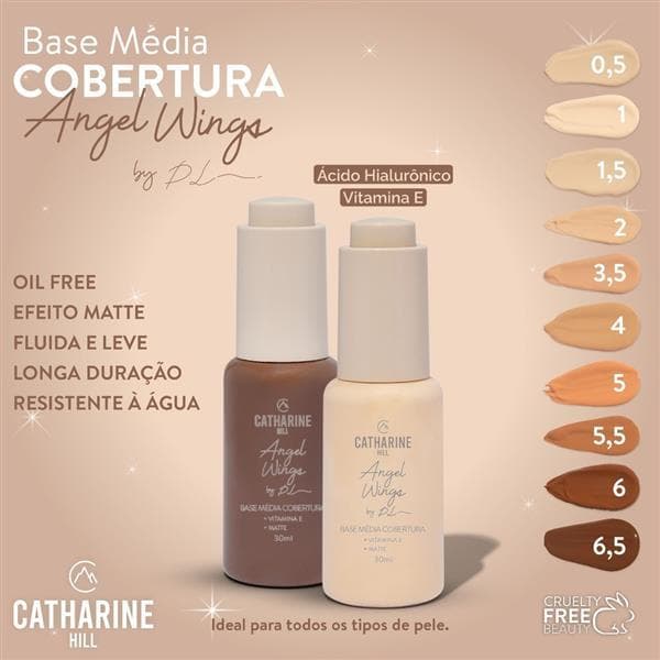 BASE MEDIA COBERTURA ANGEL WINGS - CATHARINE HILL