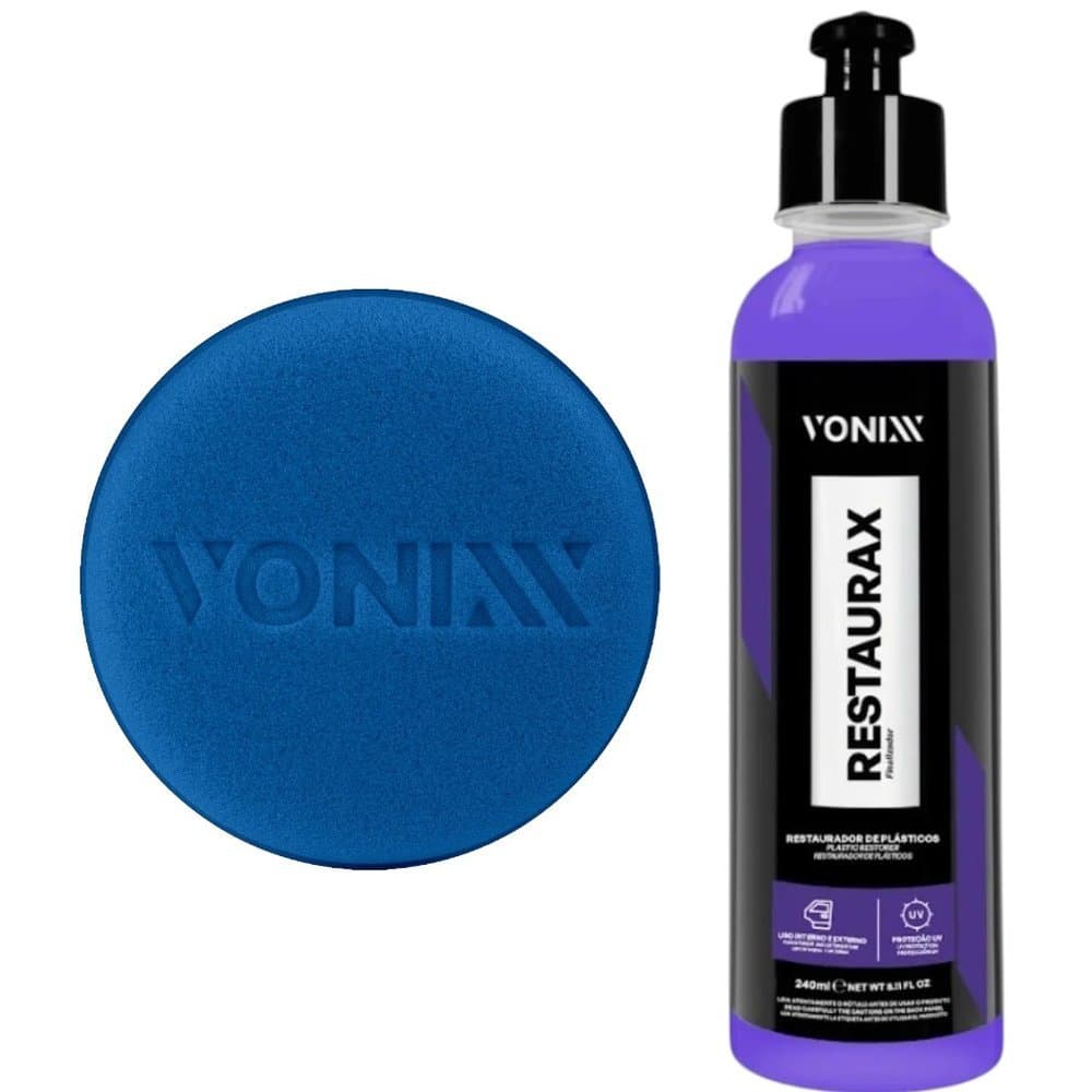 Revitalizador Plásticos Vonixx Restaurador 240ml Sintético Líquido