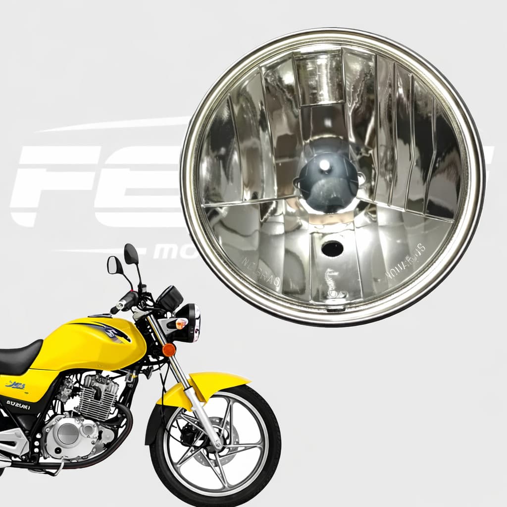 Bloco Óptico para moto Farol SUZUKI YES 2005 a 2016 WALLE