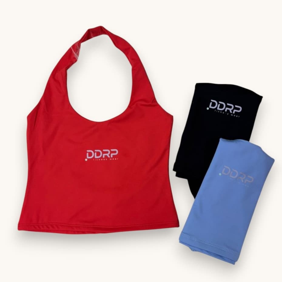 Top Fitness Frente Única DDRP - Poliamida Soft Touch