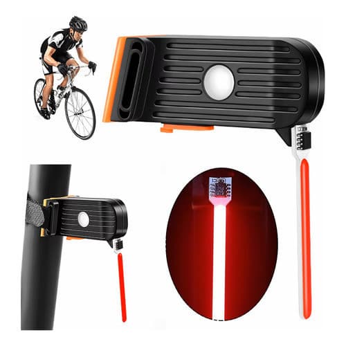 Lanterna Sinalizador Pisca Traseira Bike Led Recarregavel