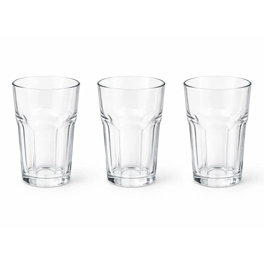 Jogo Copos de Vidro Cocktail 3pcs 350ml Dumiat