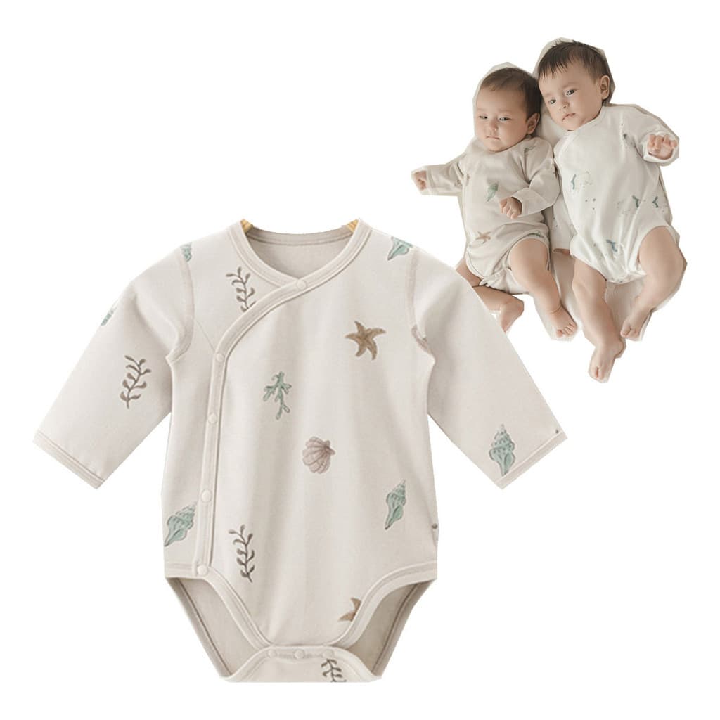 Body para Bebê Manga Longa 100% Algodão Confortável e Quente para Inverno Menino e Menina Design de Moda