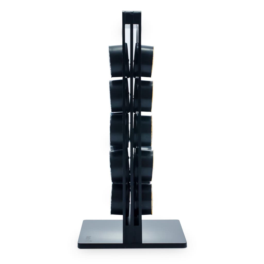 Porta C谩psula Acr铆lico Delta Q Torre Preto - 20 un