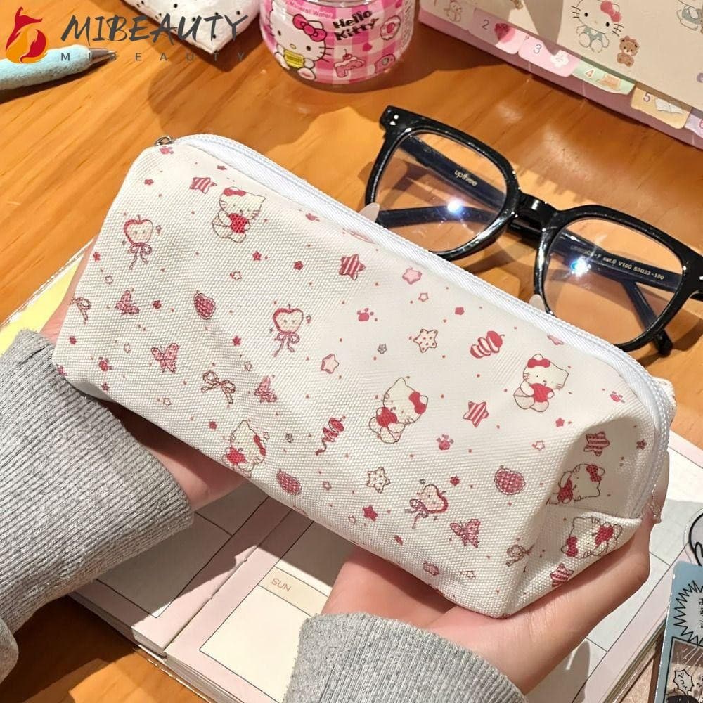 Bolsa Para Caneta MIBEAUTY , De Papelaria Multifuncional , Lápis De Grande Capacidade Hello Kitty