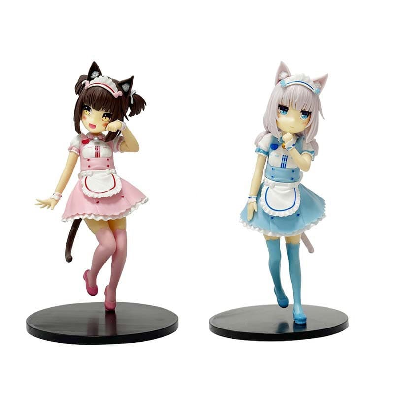 18cm catwoman paraíso Anime boneca bonito catwoman chocolate boneca móvel baunilha coleção modelo boneca brinquedo prese